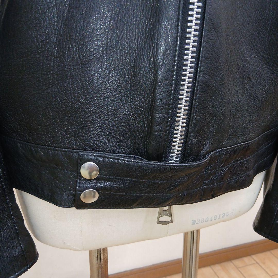 オブザネイジュスタイル襟付シングルライダースジャケット、ロンジャン、シドジャン。