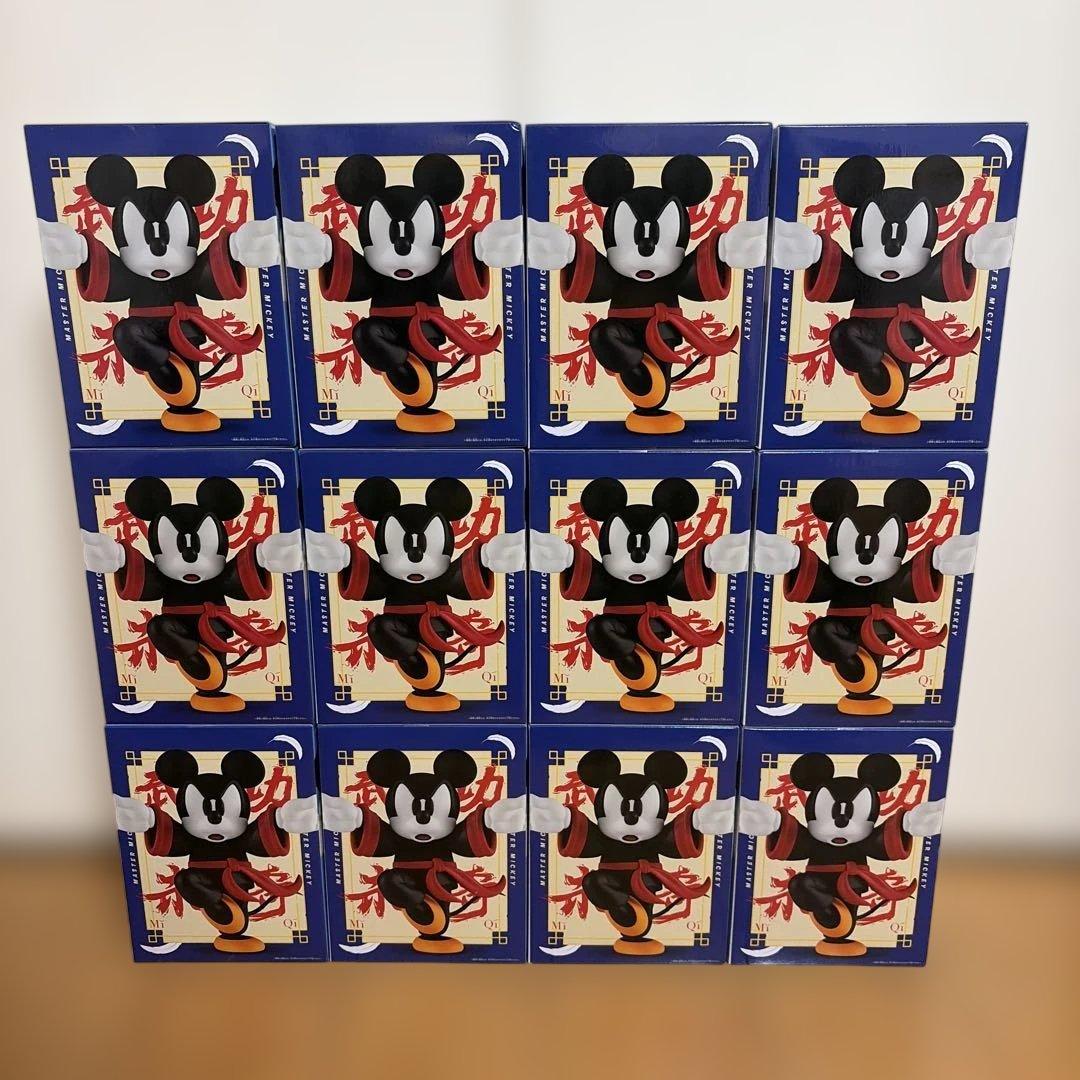 ミッキーマウス（カンフー）　鶴のポーズver. フィギュア12体セット