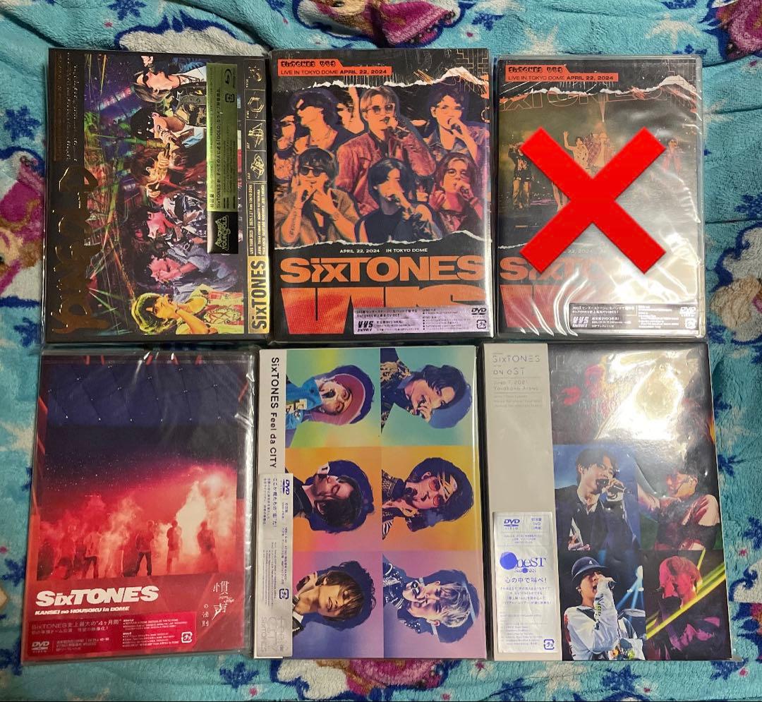 SixTONES ライブ DVD・BluRay まとめ売り