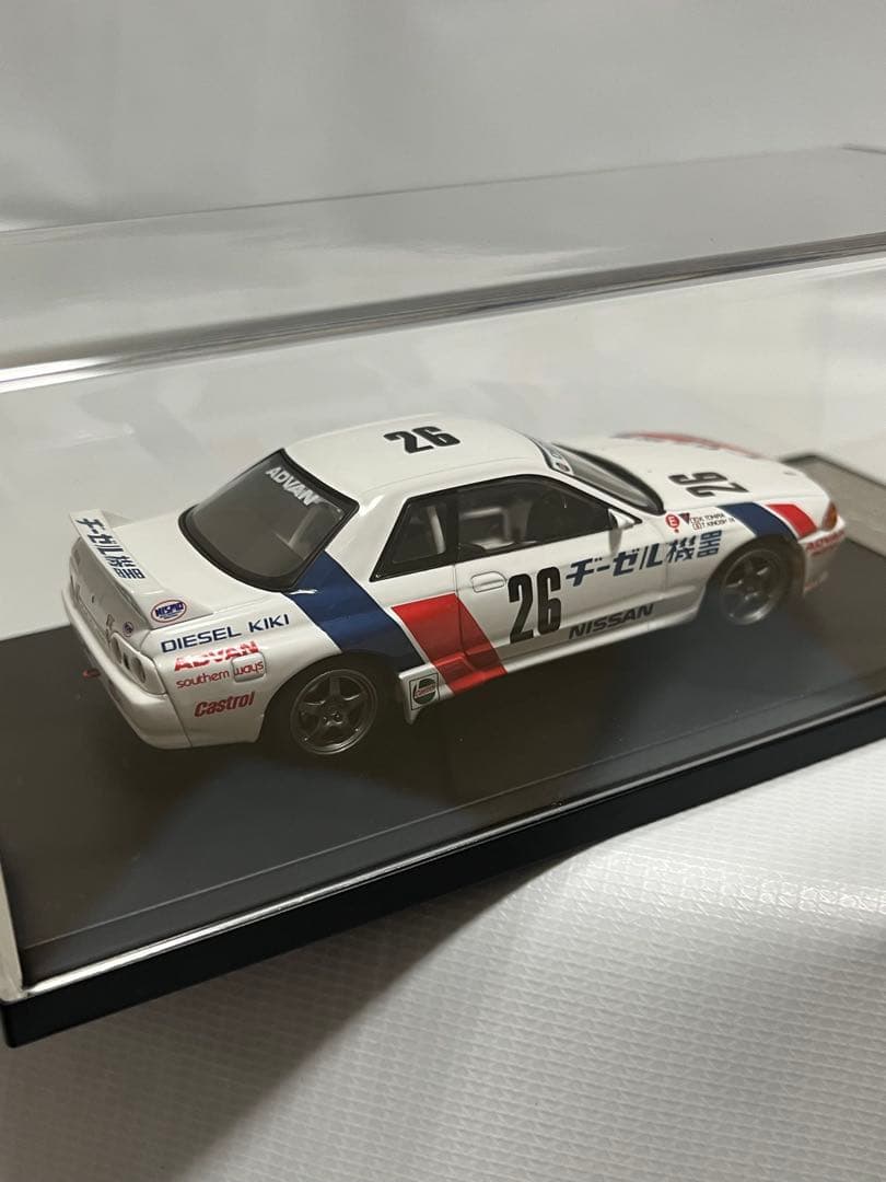 hpi ヂーゼル機器GT-R BNR32 1990 N1 1/43