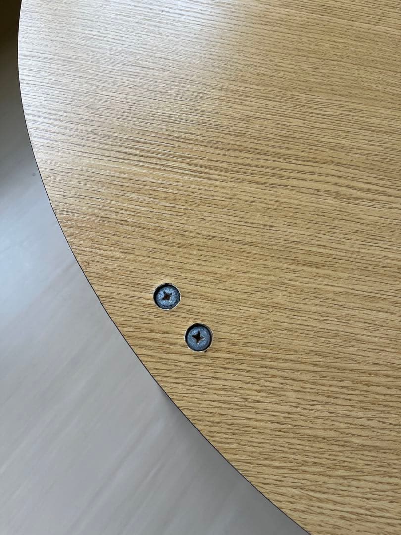 中古 家具調こたつ 丸テーブル EK-YM807 2017年製 おおたけ