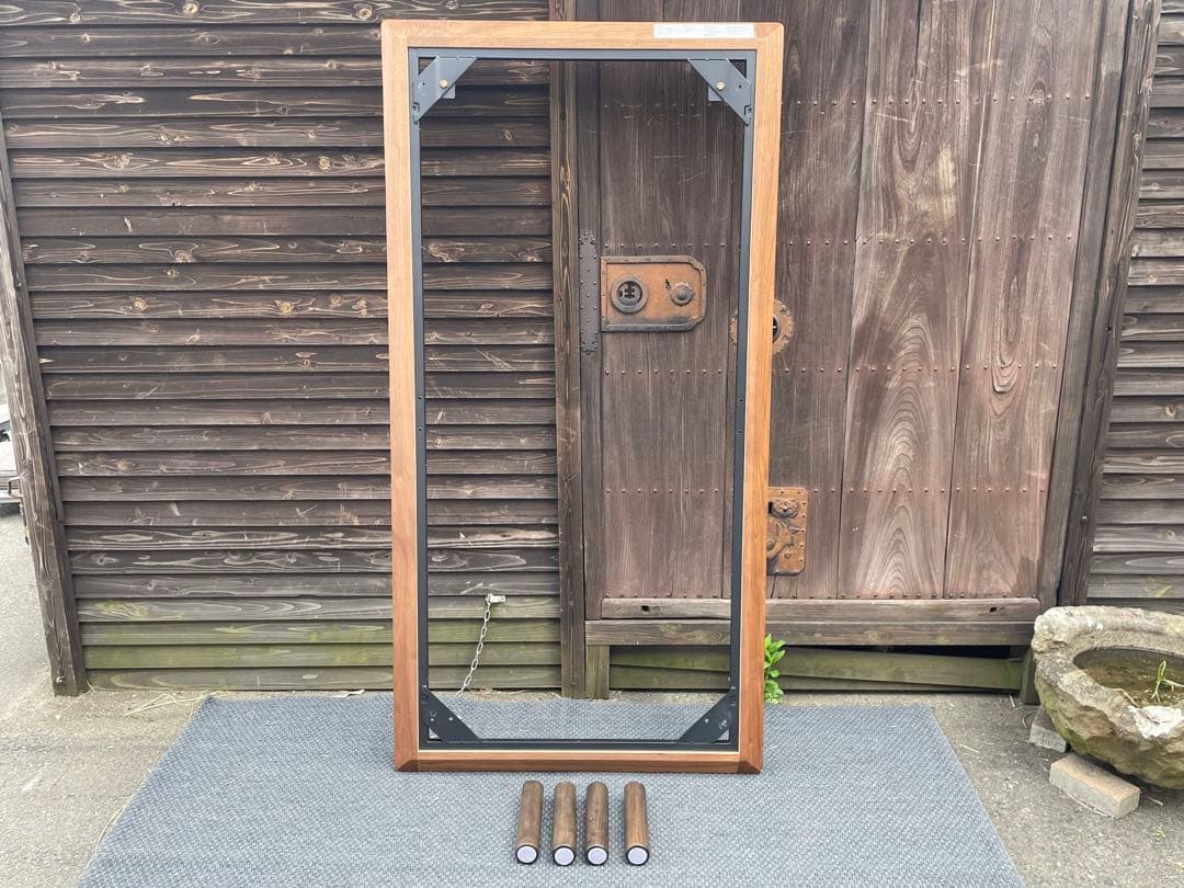 無印良品　木製ベッドフレーム　シングル　ウォールナット材　仙台　宮城