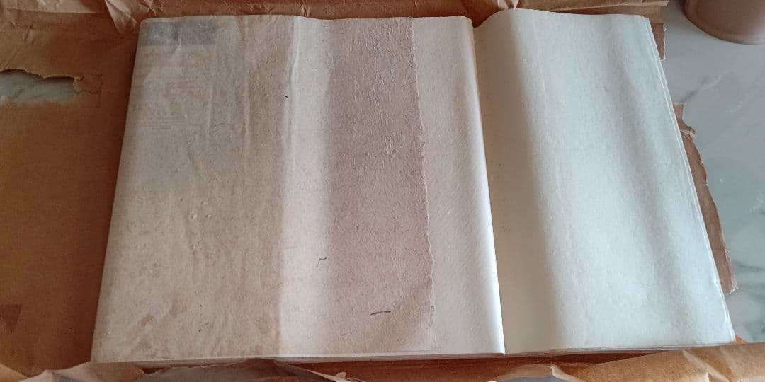 ❸画仙紙　古紙　紅星牌　四尺単宣　2000年5月製　未使用