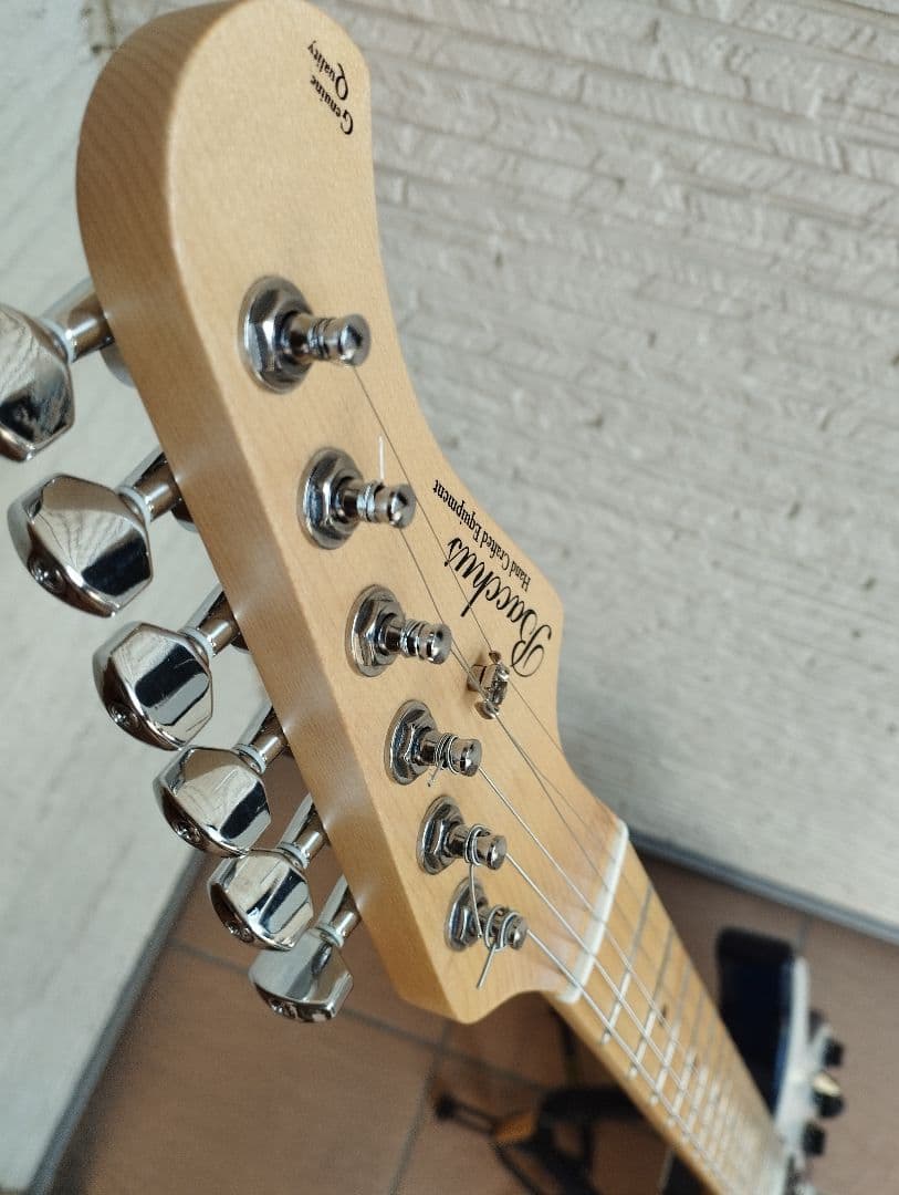 Bacchus ストラト グローバルシリーズ ash 濃紺 アッシュ