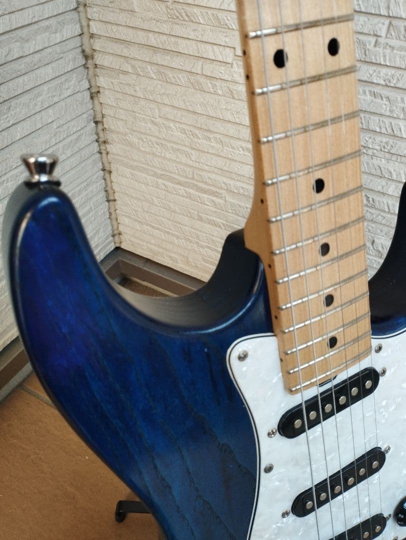 Bacchus ストラト グローバルシリーズ ash 濃紺 アッシュ