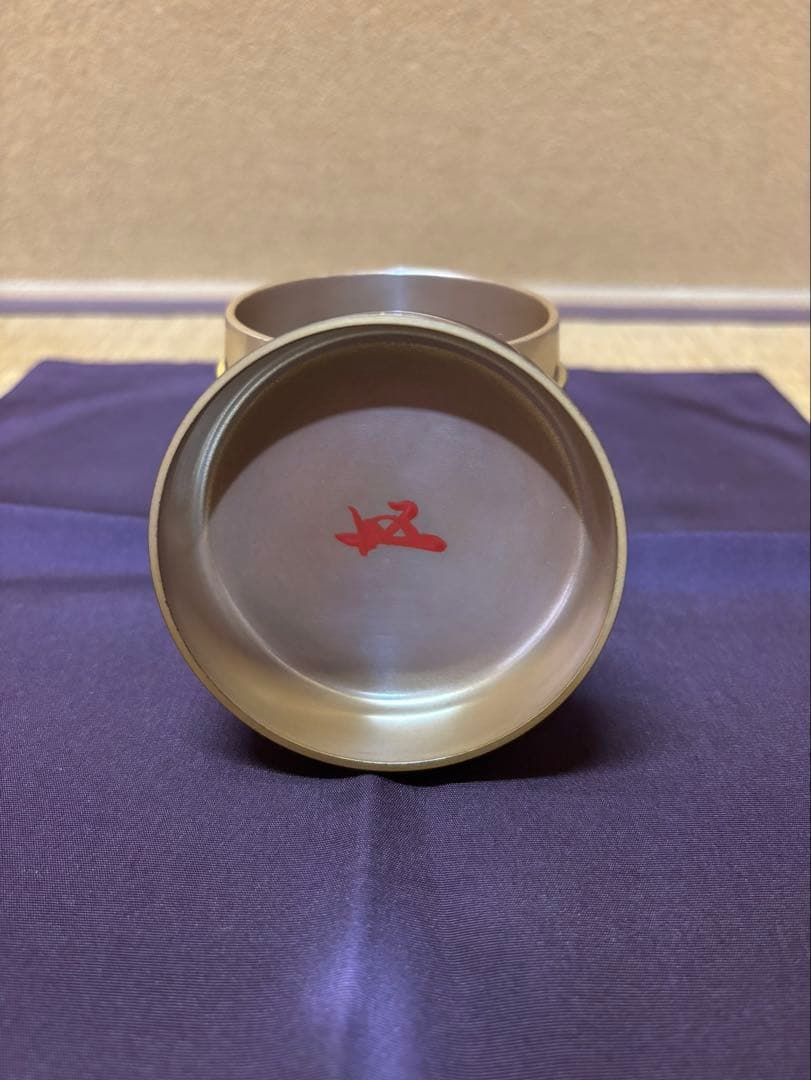 鵬雲斎　箱書　菊桐蒔絵　高台寺蒔絵　中棗　山下清昌堂製　茶道具