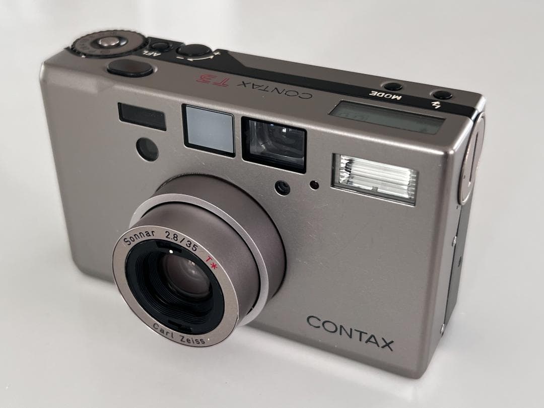 CONTAX T3 DATA BACK 動作確認済 フィルム コンパクト カメラ