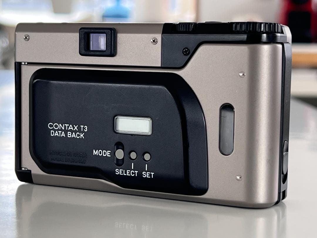 CONTAX T3 DATA BACK 動作確認済 フィルム コンパクト カメラ