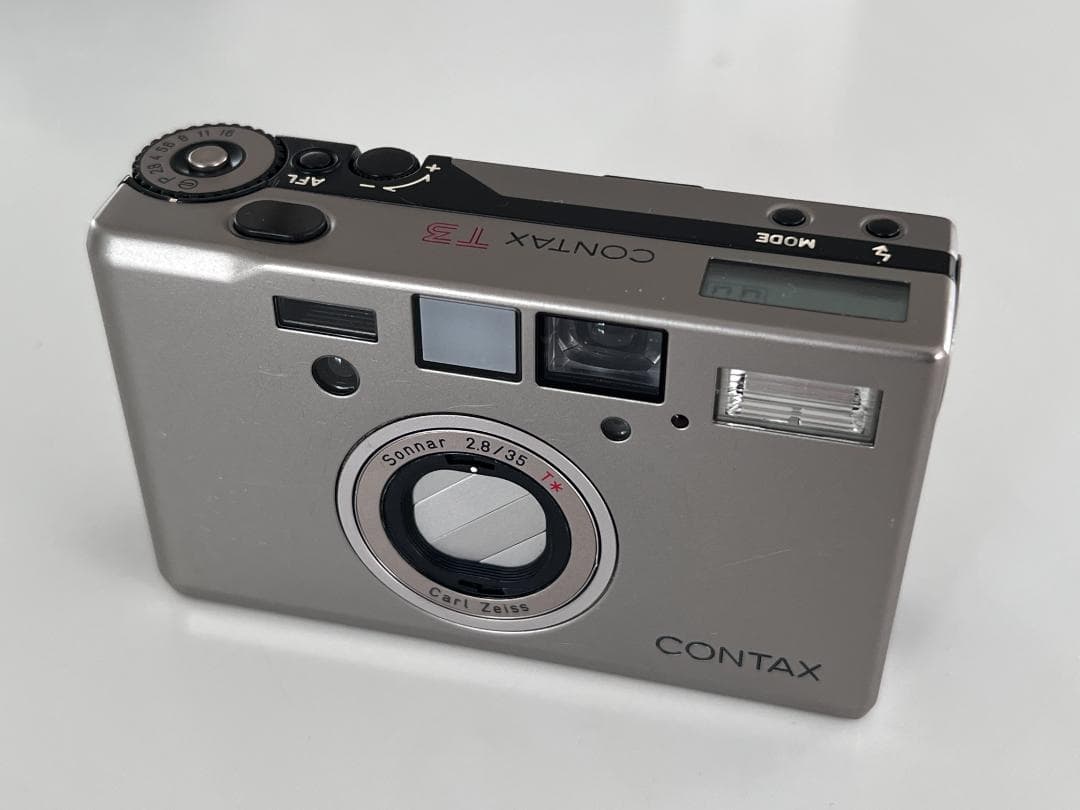 CONTAX T3 DATA BACK 動作確認済 フィルム コンパクト カメラ