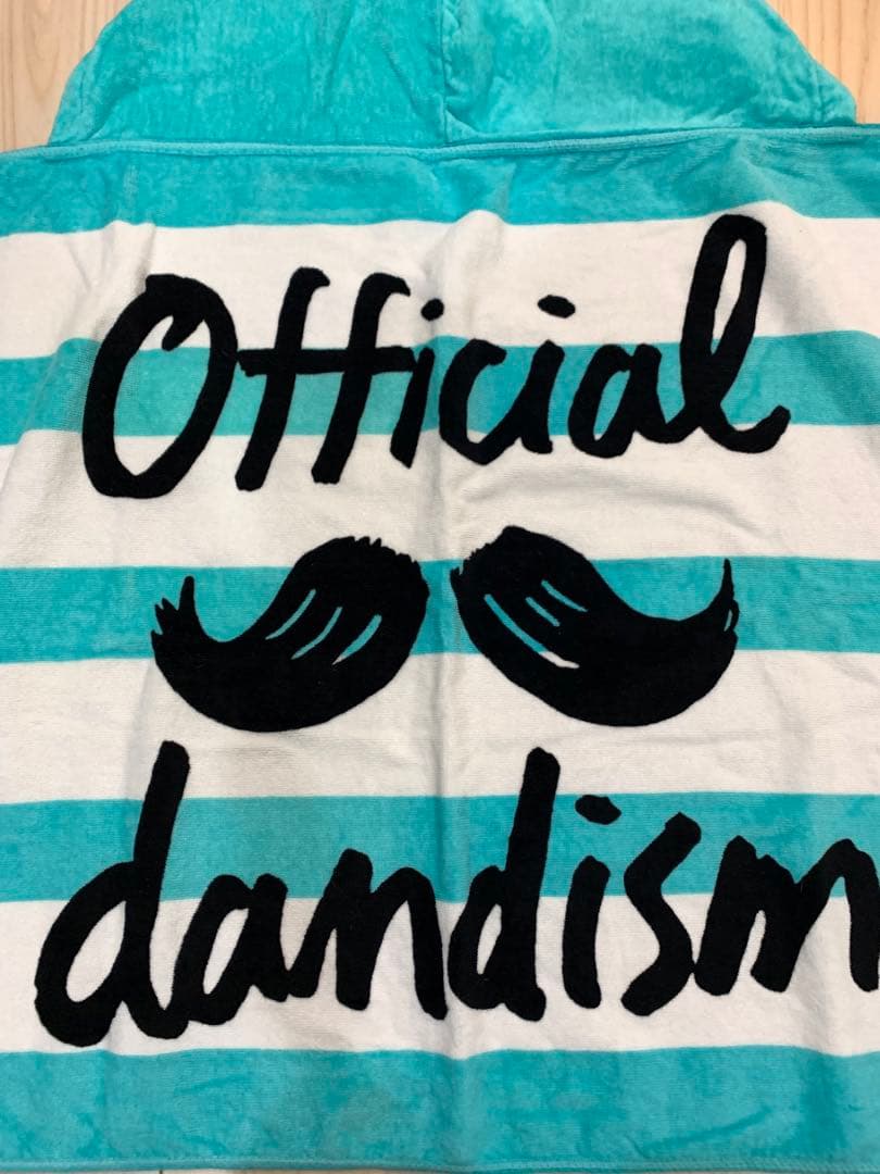 【1度のみ着用】Official 髭男dismフード付きタオル