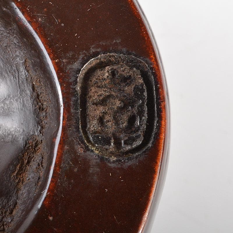 小林流木工房　小林太平作　流木竹製　漆塗　椀　茶器　銘竹心　共箱　V　R5174