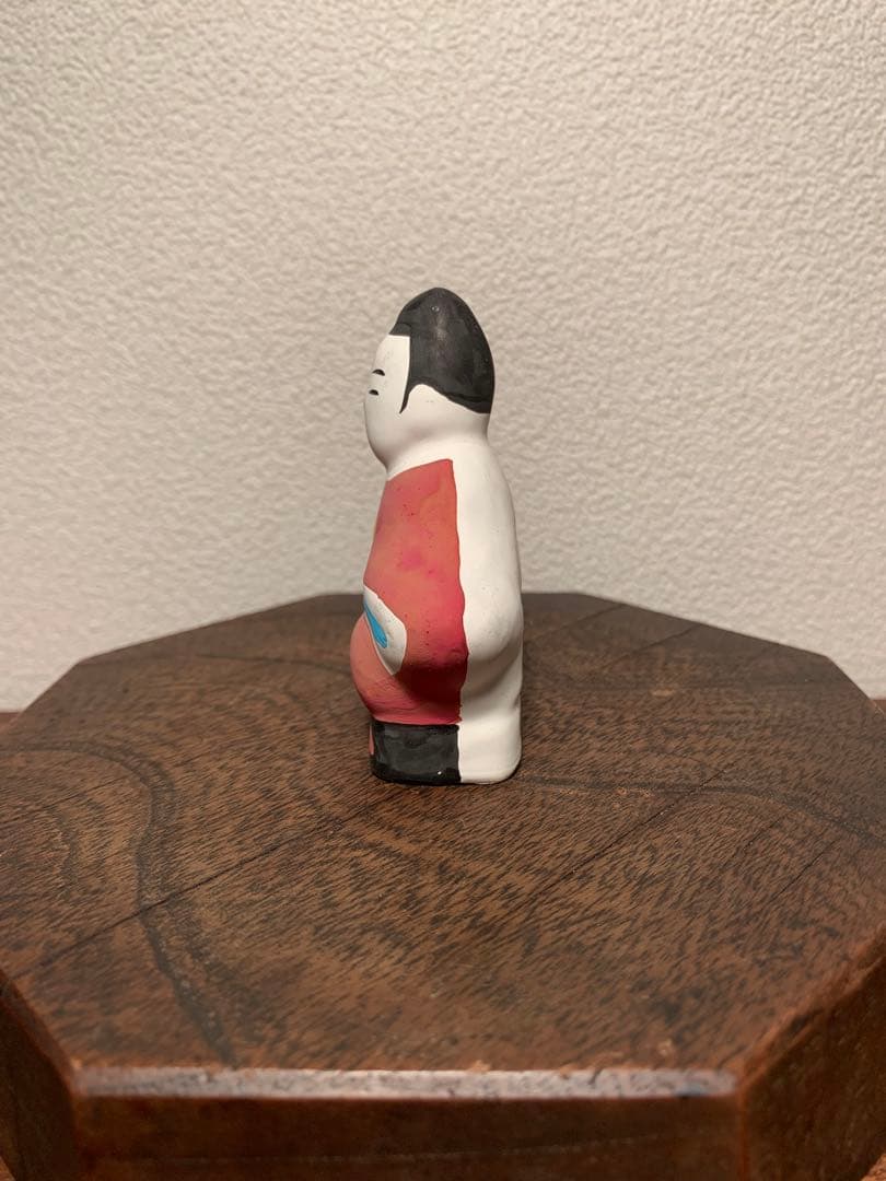 未使用 豆天神 田中達之助作 柳屋 鳥取民藝 土人形 郷土玩具