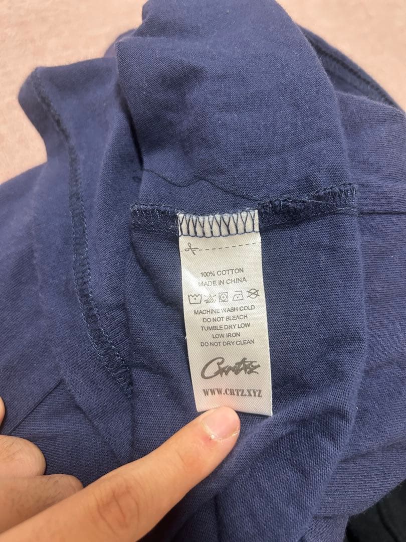 廃盤　corteiz tシャツ　ネイビー