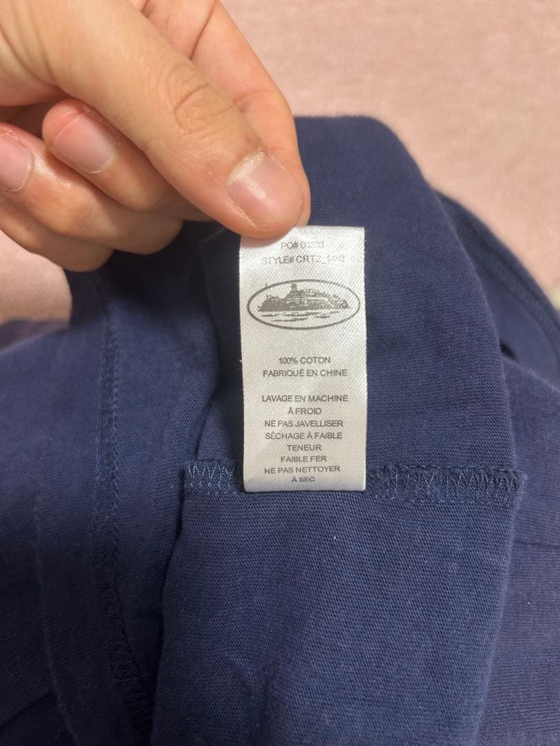 廃盤　corteiz tシャツ　ネイビー