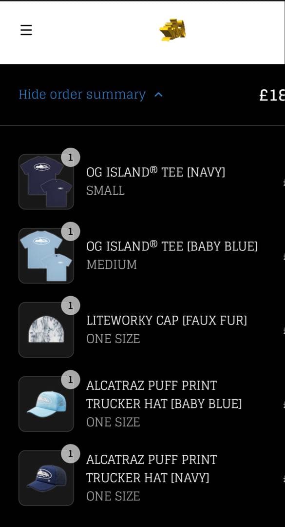 廃盤　corteiz tシャツ　ネイビー