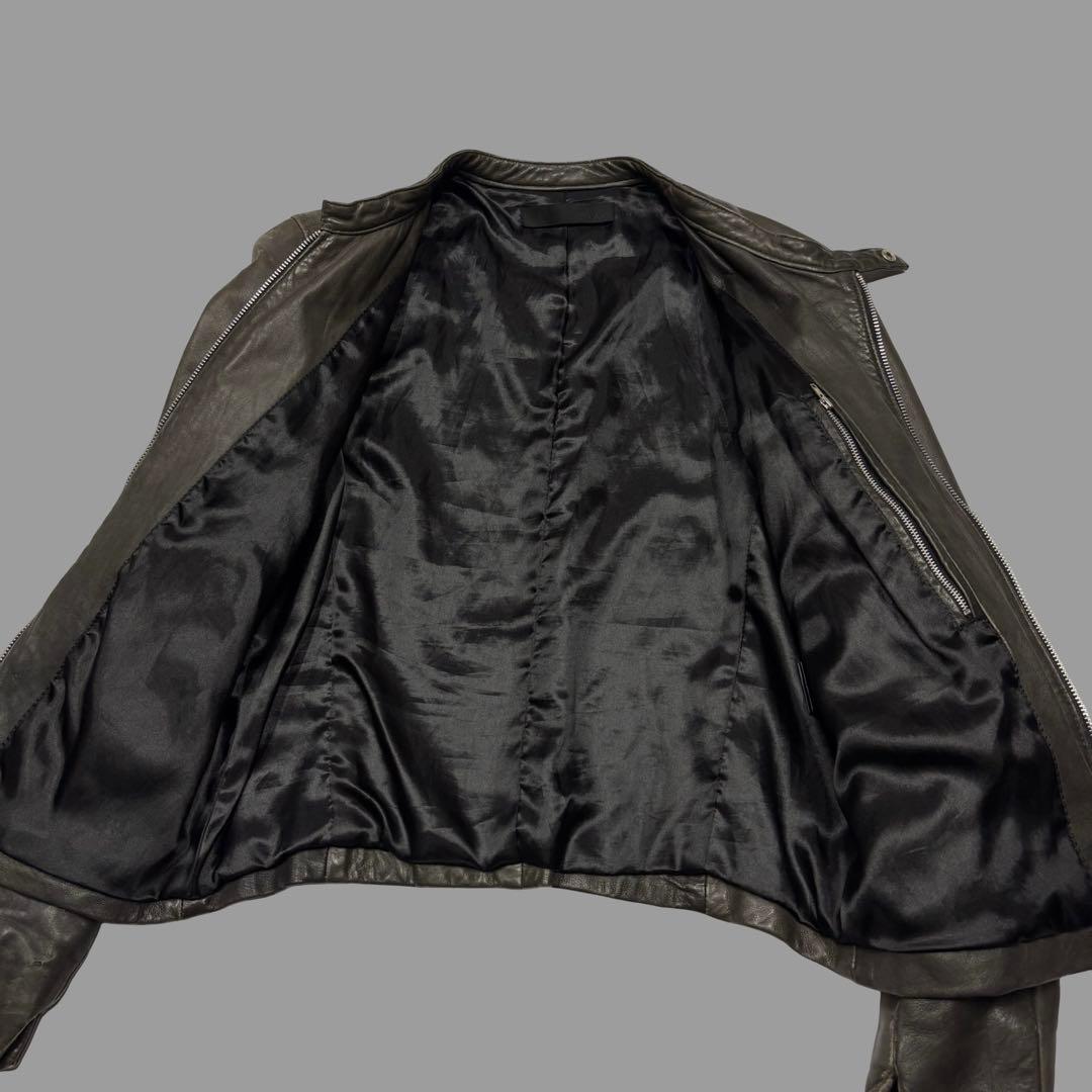 ジャケット・アウター Rare 00s archive EKAM Tech Leather Rider