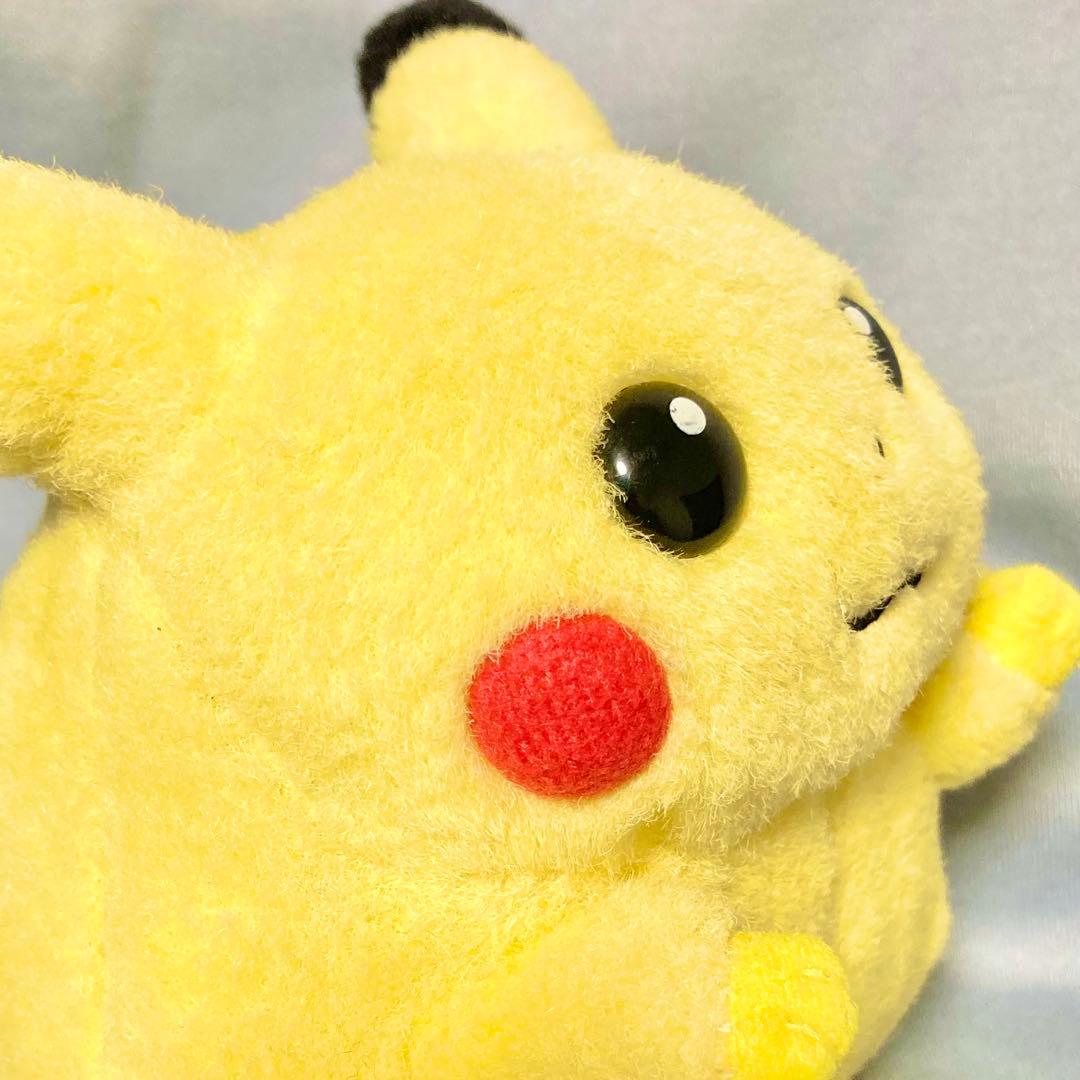 【顔良】ポケモン ぬいぐるみ ピカチュウ TOMY 当時物 レトロ 希少