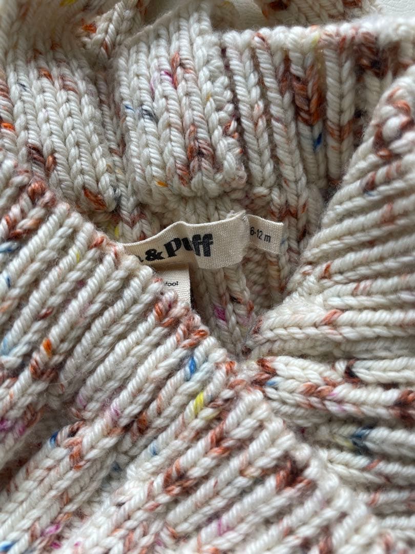 p*a様 misha and puff rib longies Confetti