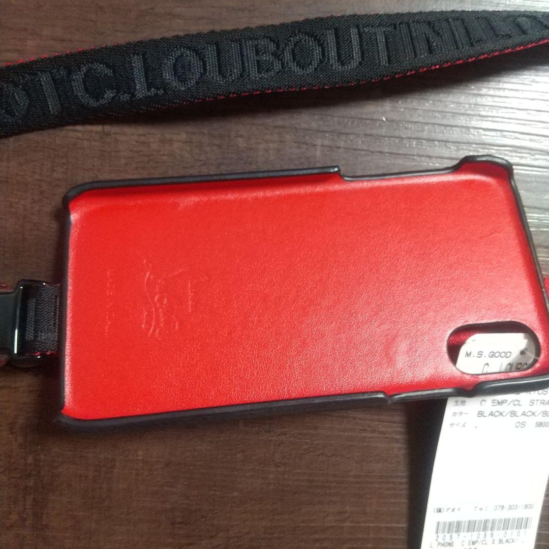 新品タグ付きクリスチャン・ルブタンスマホケース