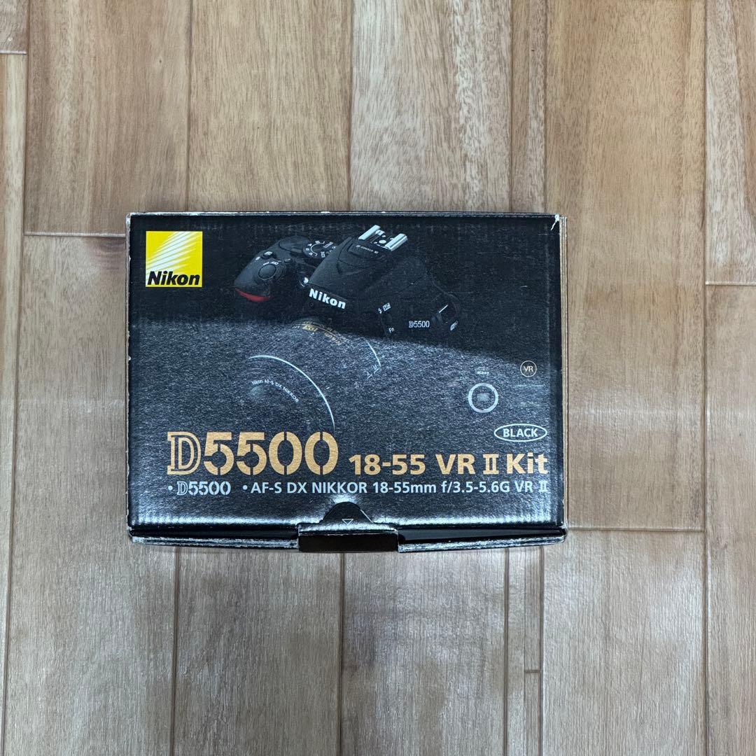 Nikon D5500 ダブルレンズセット 美品 バッグ付