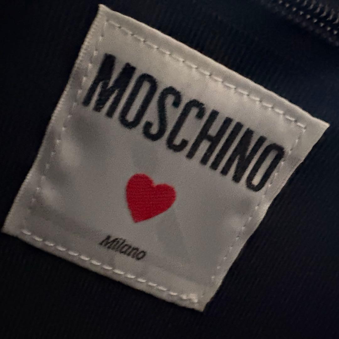 希少　モスキーノ　ヴィンテージ　マットゴールド金具　バッグ　バニティ　ポーチ