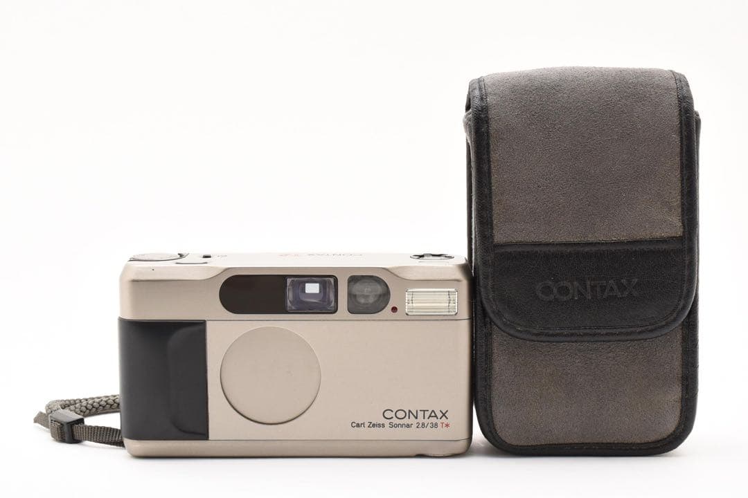 【美品】 コンタックス CONTAX T2 高級コンパクト35mmフィルムカメラ