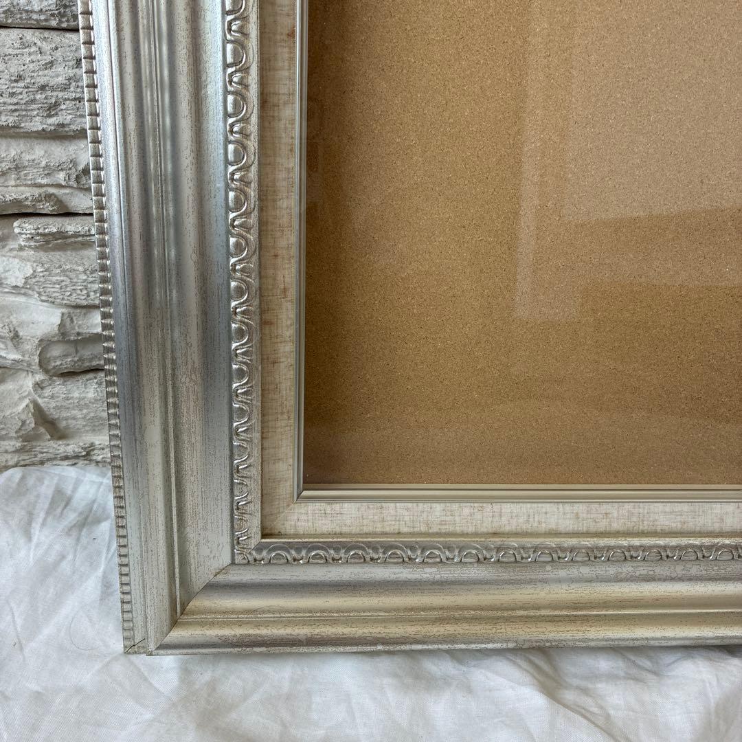 美品★アンティーク 額縁 フレーム シルバー 高級