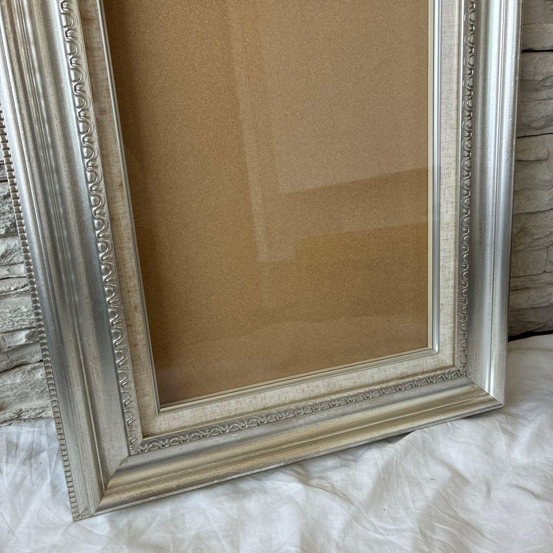 美品★アンティーク 額縁 フレーム シルバー 高級