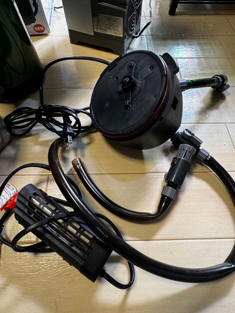 フィルター　エーハイム 2213 オートヒーター　クールタワー　セット付属品多数