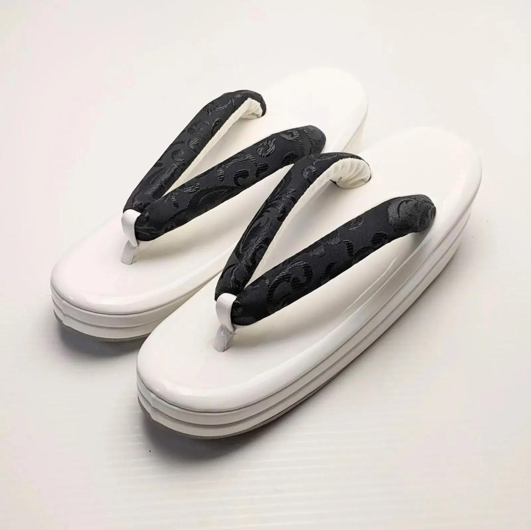 和装 振袖 パールビーズ サテン織 草履 バッグ セット 黒 ブラック kz12