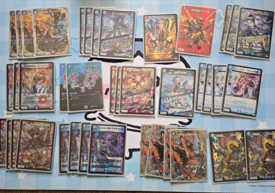 デュエマ引退品、デッキ多数