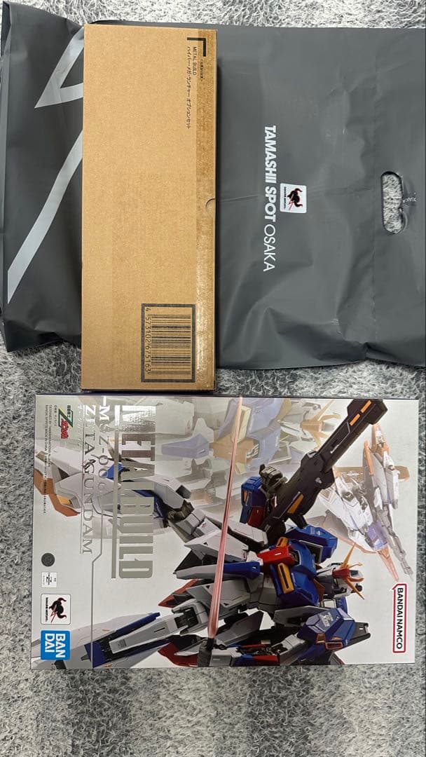 L BUILD メタルビルド　Zガンダム　ハイパー・メガ・ランチャー付