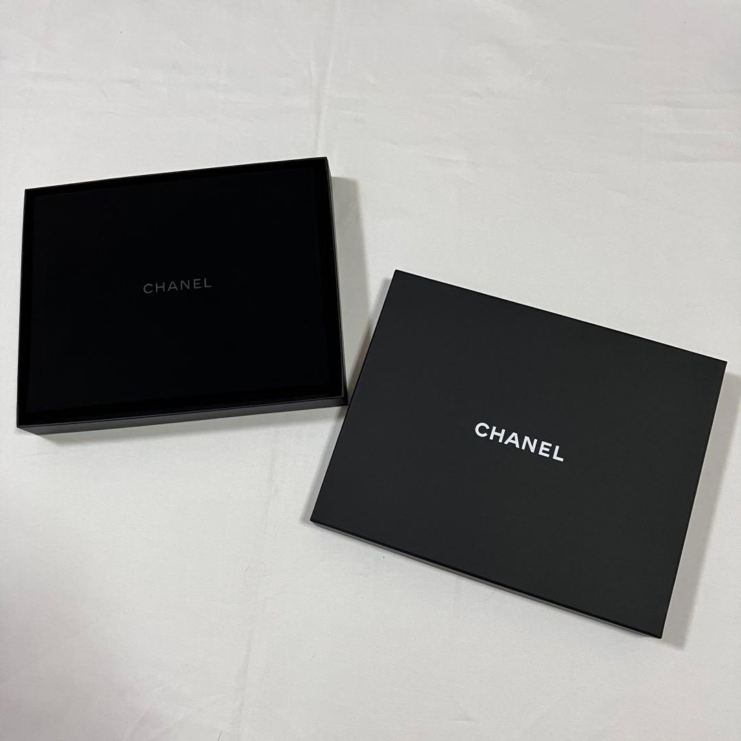 美品　シャネル　ネックレス　ロングネックレス　ケース　空箱　デニム