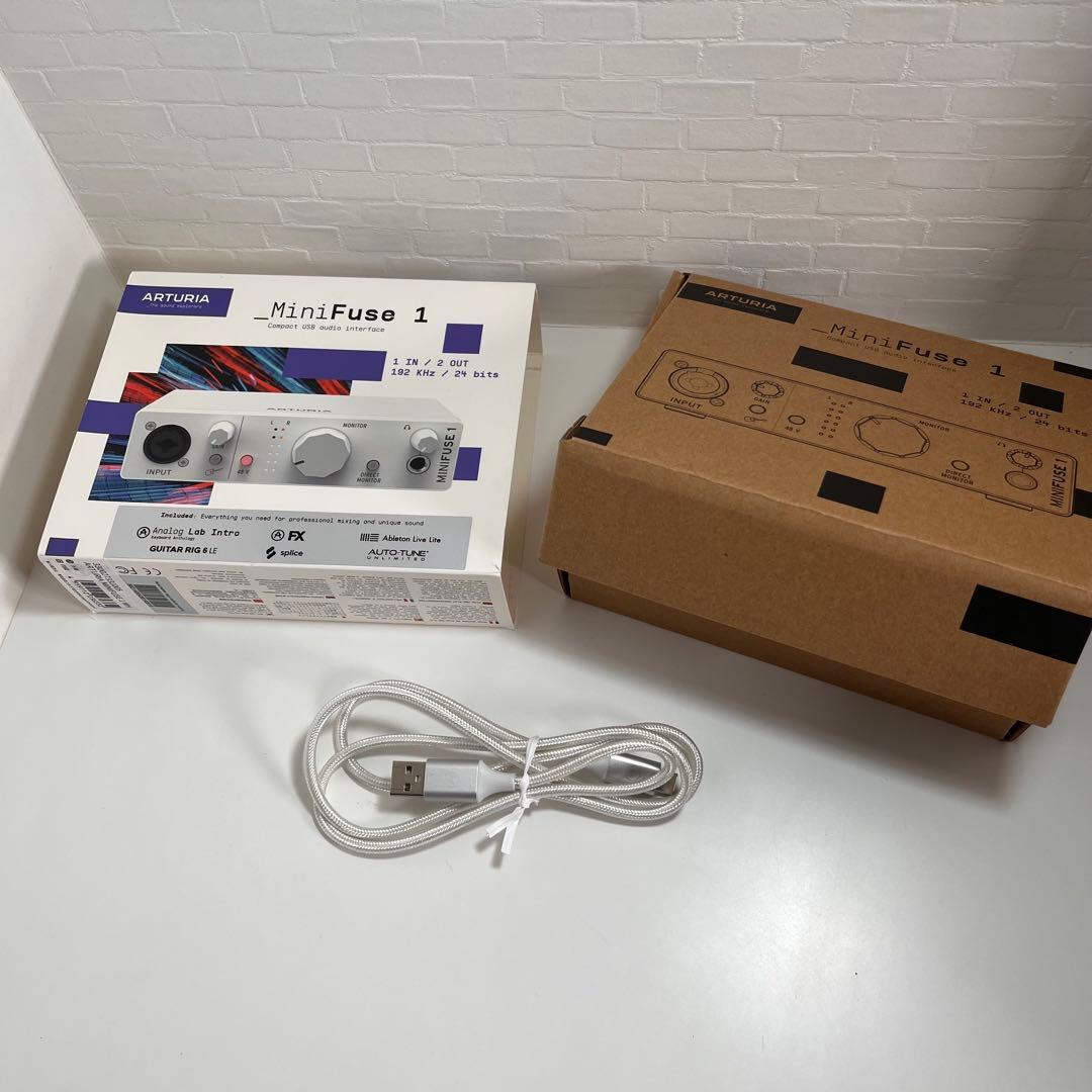 ARTURIA MiniFuse 1 オーディオインターフェイス 本体
