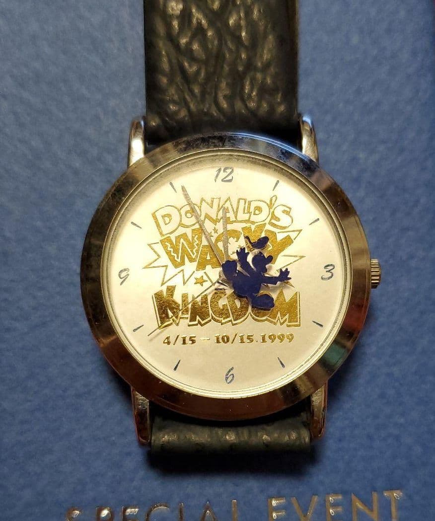 【非売品・コレクターアイテム】ディズニーランド15周年記念時計