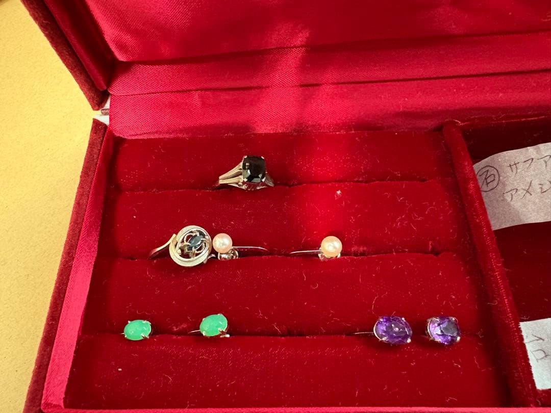 ジュエリーボックス　宝石6個入り