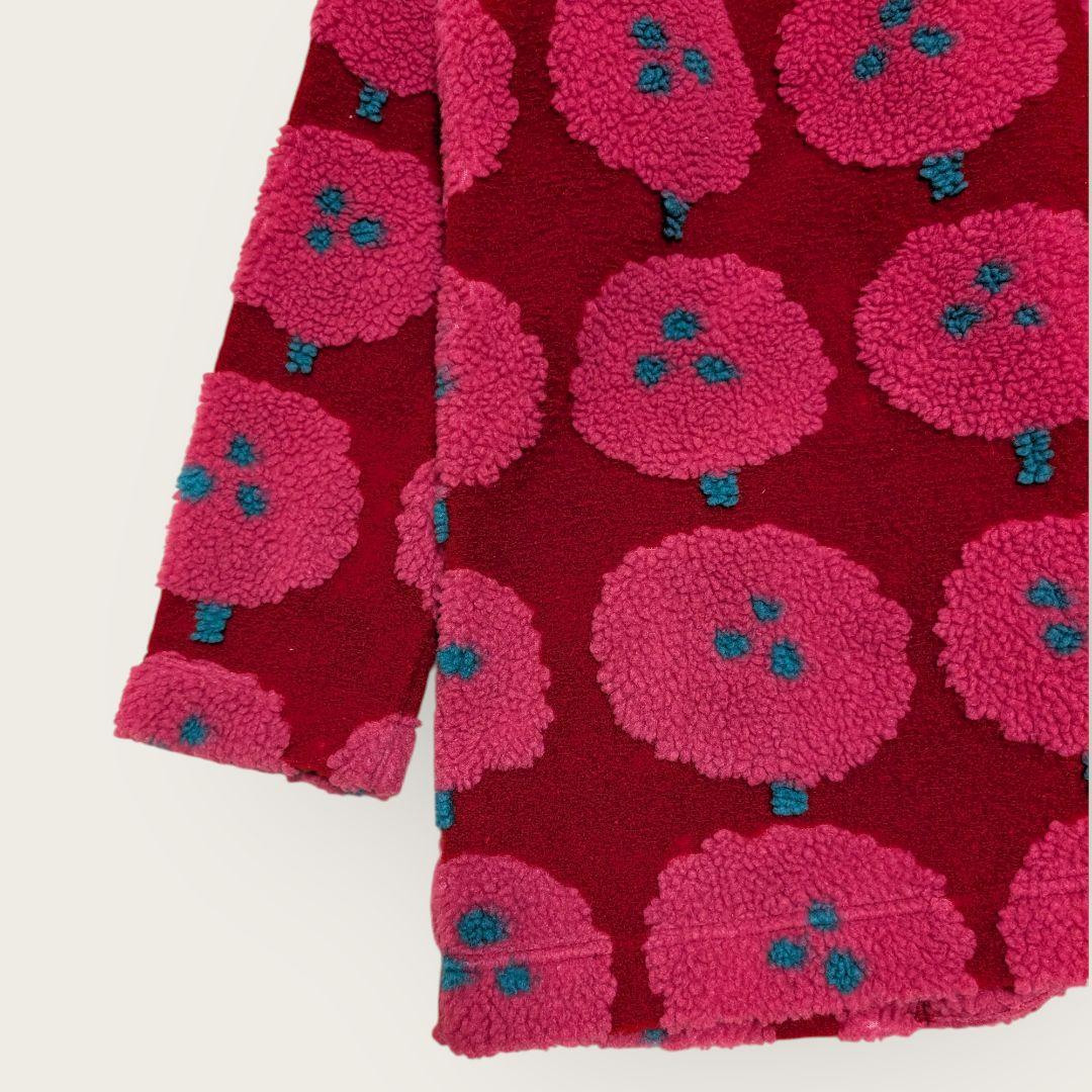 マタノアツコ　ワコール　ルームウェア　ボア　ガウン　ジャケット　M