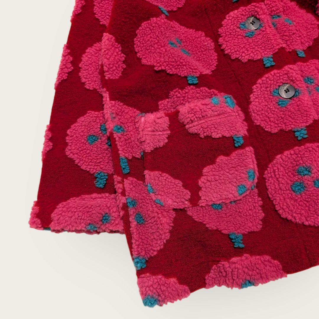 マタノアツコ　ワコール　ルームウェア　ボア　ガウン　ジャケット　M