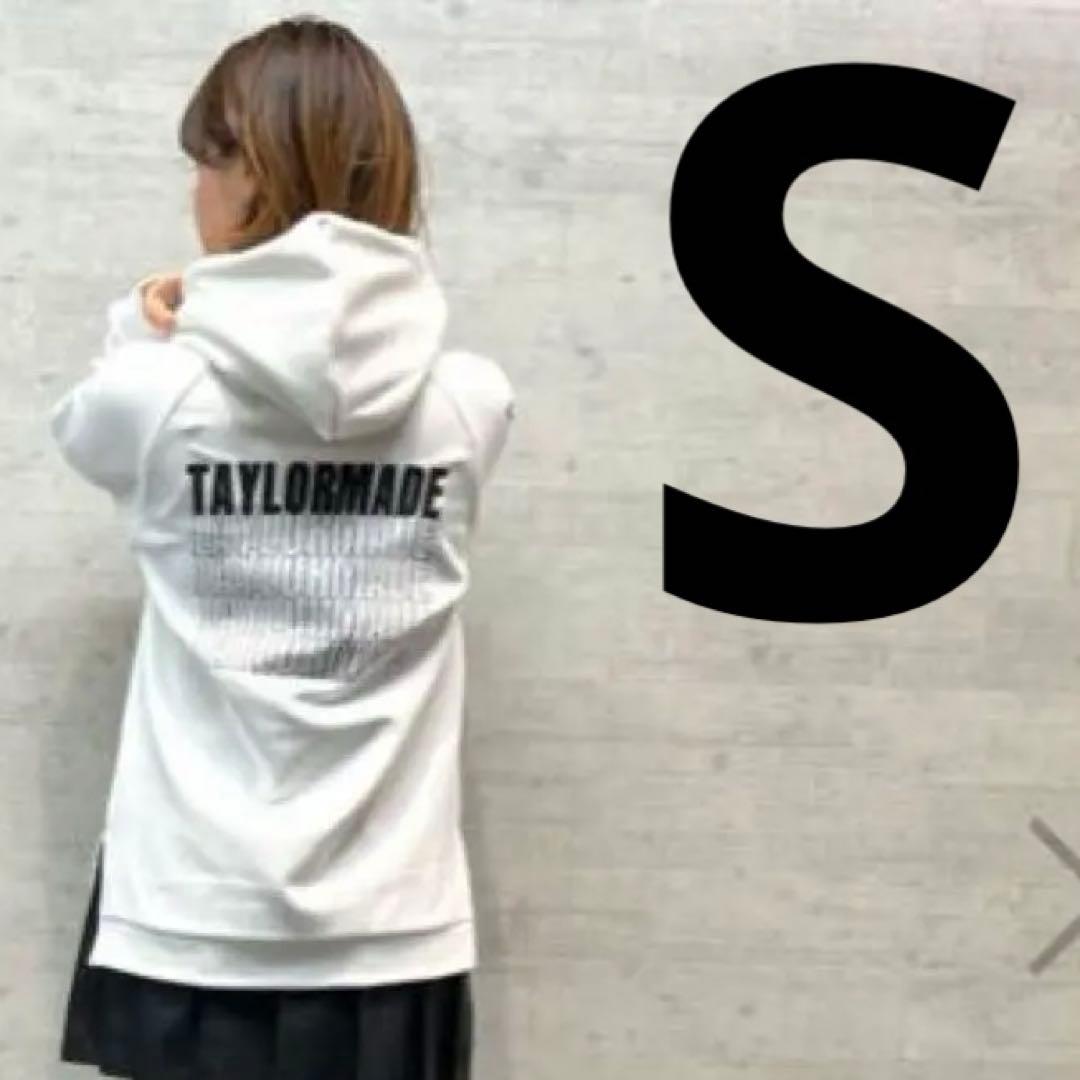 【TaylorMade】新品✨S フード付きロゴトレーナー　スリット付き　秋冬