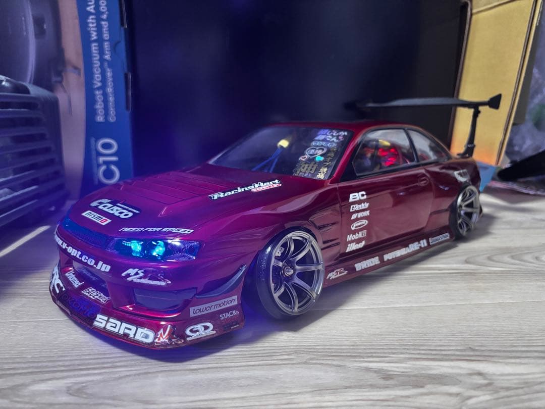 RCドリフトカー用　日産 シルビア S14 ボディのみ