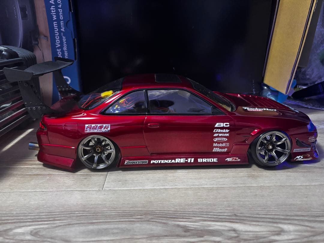 RCドリフトカー用　日産 シルビア S14 ボディのみ