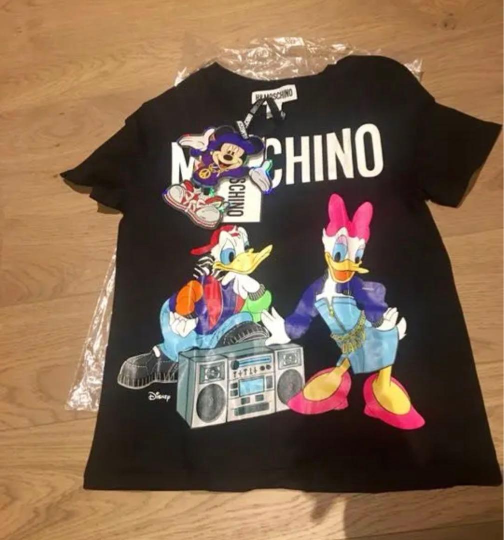 新品未使用　Ｈ＆Ｍ　MOSCHINO ディズニー　Tシャツ　ドナルド　デイジー