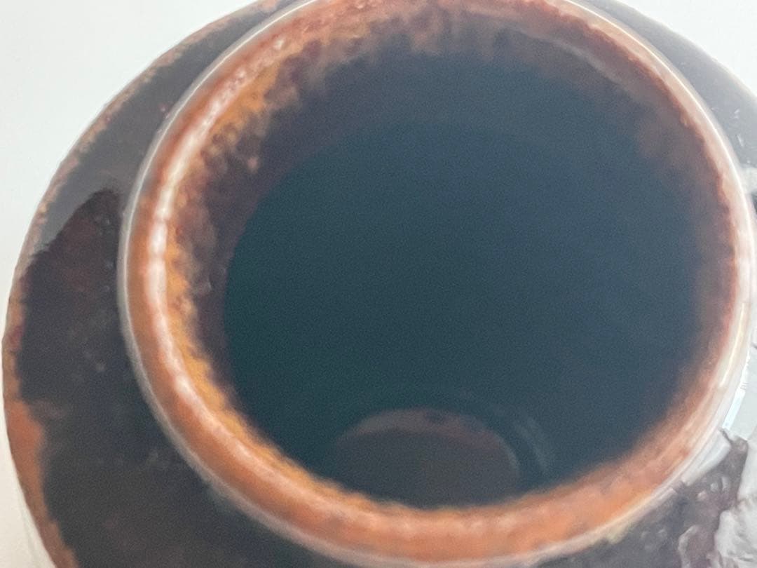 茶道具　出雲焼茶入　藤井誡堂書付　銘　閑居　共箱　肩衝茶入　棗