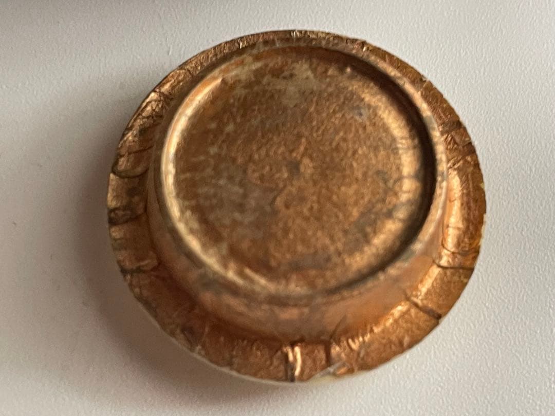 茶道具　出雲焼茶入　藤井誡堂書付　銘　閑居　共箱　肩衝茶入　棗