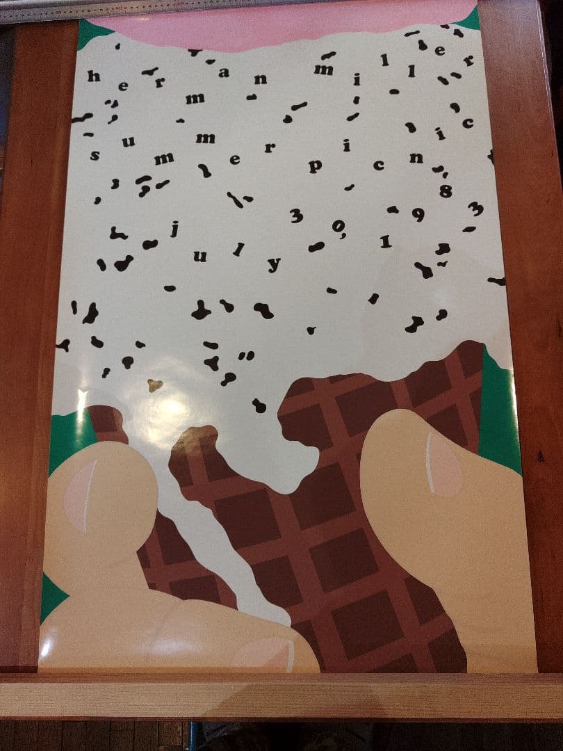 ハーマンミラー　サマーピクニック ポスター　Herman Miller　1983