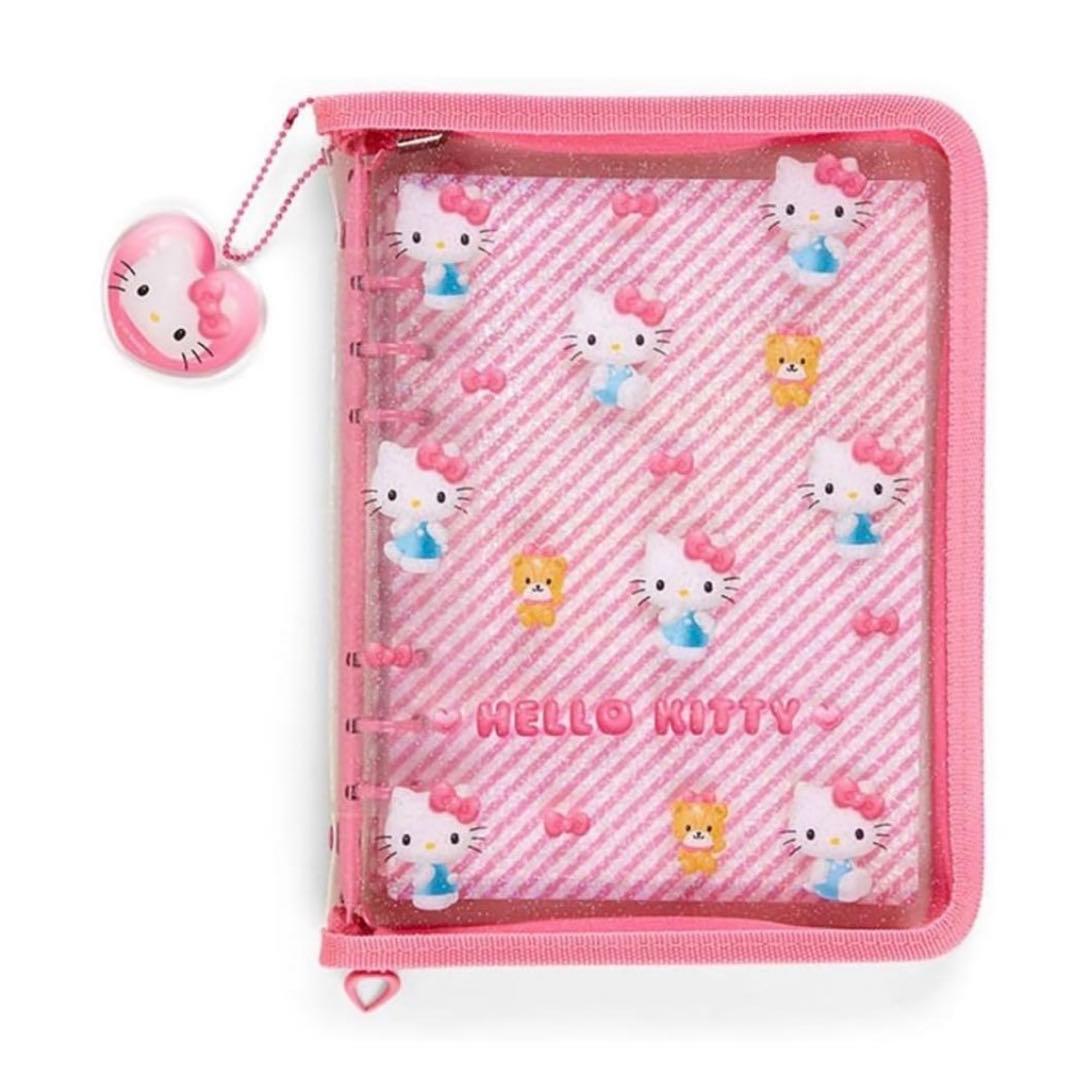 新品未使用　キティちゃん クリア バインダー サンリオ ハローキティ 6穴