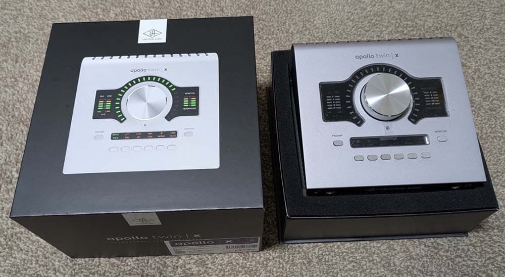 Keng ページ　Apollo Twin X QUAD G 2 Stu