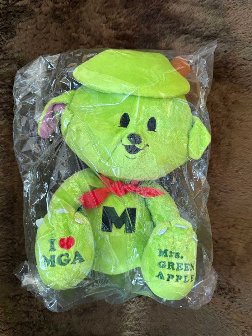 メメルのぬいぐるみ Ms. GREEN APPLE