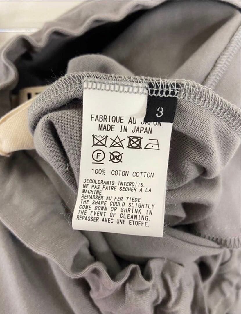 Ground Y グラウンドワイ　アシンメトリーパンツ 3　新品未使用