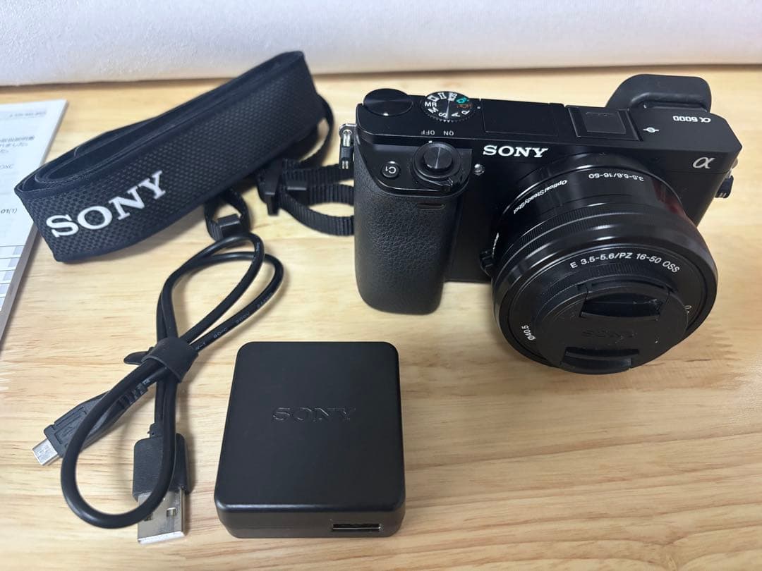 SONY α6000 パワーズームレンズキット ILCE-6000L B